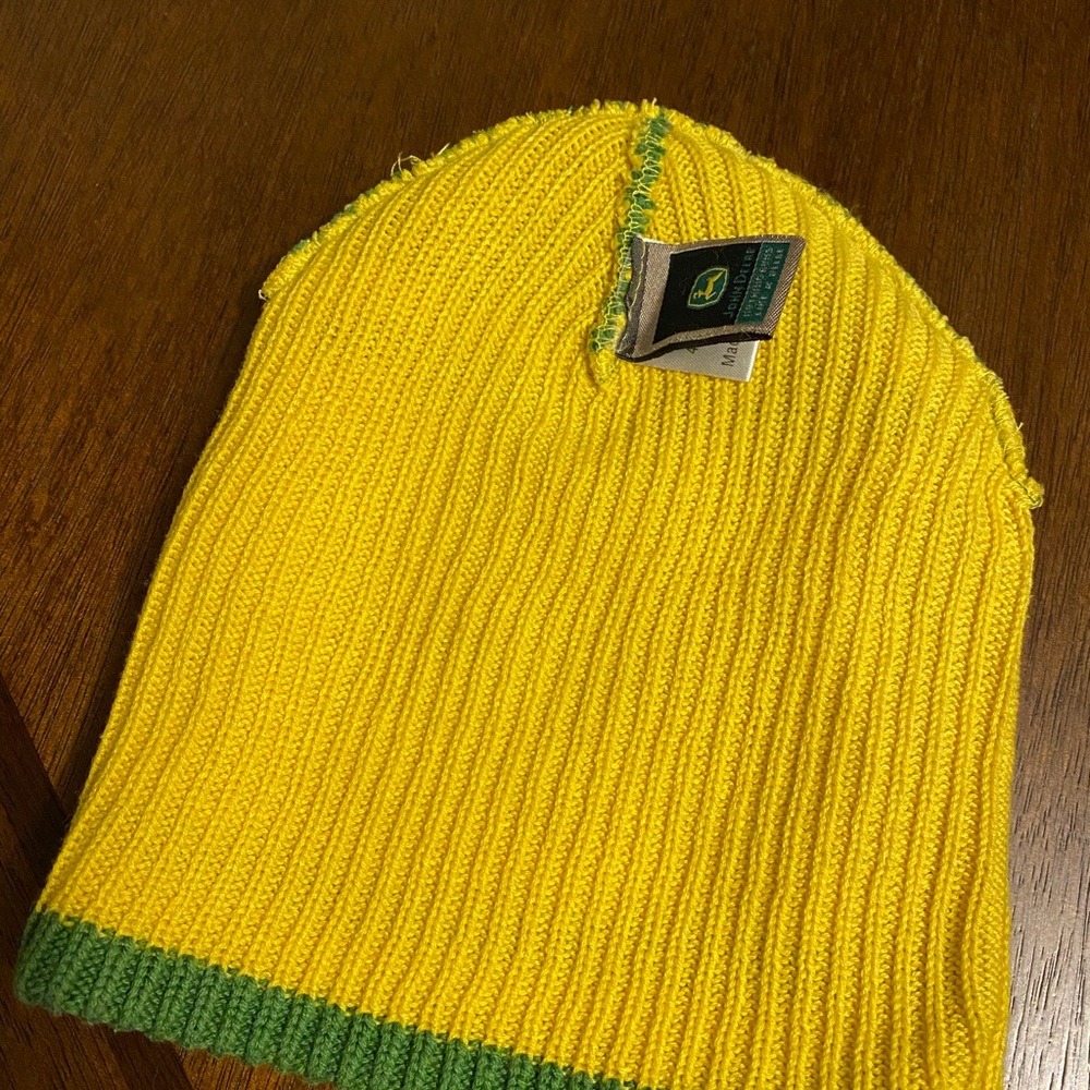 John Deere beanie hat winter cap skullcap nwot - Picture 4 of 6